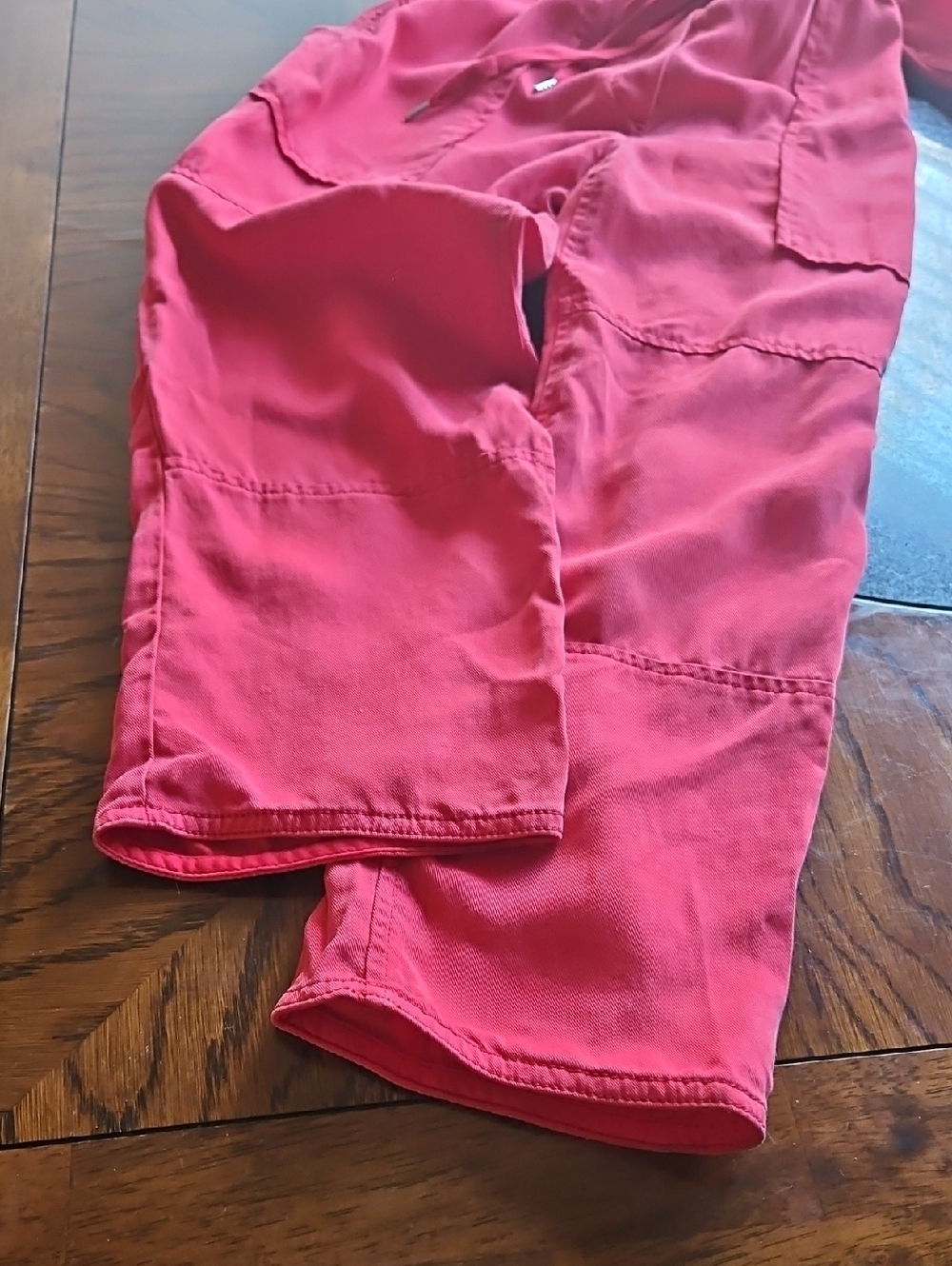 Wilfred Free Red Valletta Cropped Overalls Size S  NWOT - Picture 8 of 16
